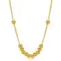 18K Gold Satellite Beads Necklace for Women, Yellow Gold Bead ball Choker Necklace Italian Wheat Chain Jewelry Birthday Gifts for Her, Wife, Mom, Girl 16''+1'' 18K Gold Satellite Beads Necklace for Women, Yellow Gold Bead ball Choker Necklace Italian Wheat Chain Jewelry Birthday Gifts for Her, Wife, Mom, Girl 16''+1''
