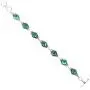 Malachite Bracelet 925 Silver Overlay Handmade Boho Style Jewelry Malachite Bracelet 925 Silver Overlay Handmade Boho Style Jewelry