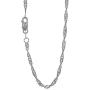 14K Yellow or White Gold 1.50mm Shiny Classic Singapore Chain Necklace for Pendants and Charms with Lobster-Claw Clasp (16'' 18'' 20'' or 24 inch)