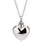 UNY Trendy Stainless Steel Cremation Jewelry Heart Ash Pendant Urn Necklace Memorial Keepsake Jewelry UNY Trendy Stainless Steel Cremation Jewelry Heart Ash Pendant Urn Necklace Memorial Keepsake Jewelry