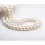Long Pearl Necklaces Freshwater Cultured Pearls Strand Necklace with Heart Clasp Costume Wedding Beaded 6-7mm/7-8mm/8-9mm/9-10mm/10-11mm Pearl Jewelry Gift for Women Mothers Girls 18/20/36 Inches