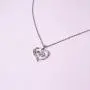 Sloth Necklace Heart Cute Animal Slider Sloths Stuffed Jewelry Engraved Keep me in your heart Gift for Animal Lovers Girls Women