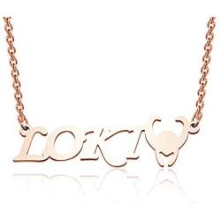 AKTAP Loki Jewelry Loki Helmet Pendant Necklace