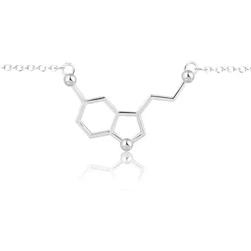 Simple Happiness Serotonin Molecule Bracelet, Serotonin Neurotransmitter Bracelet, Science Jewelry for Women, Ideal Bracelet for Teacher, Professor, Chemistry Grad, and Science Lovers Simple Happiness Serotonin Molecule Bracelet, Serotonin Neurotransmitter Bracelet, Science Jewelry for Women, Ideal Bracelet for Teacher, Professor, Chemistry Grad, and Science Lovers