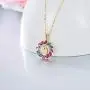 Blocaci 14K Yellow Gold Peacock Pendant Necklaces for Women Cubic Zirconia Anniversary Valentines Day, Jewelry for Wife Girlfriend Mother, 18 Blocaci 14K Yellow Gold Peacock Pendant Necklaces for Women Cubic Zirconia Anniversary Valentines Day, Jewelry for Wife Girlfriend Mother, 18