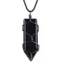 Nupuyai Healing Crystal Point Pendant with Chain for Women Men, Handmade Wire Wrapped Amulet Stone Necklace 19.6'' Nupuyai Healing Crystal Point Pendant with Chain for Women Men, Handmade Wire Wrapped Amulet Stone Necklace 19.6''