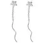 SLUYNZ 925 Sterling Silver Plumeria Flowers Tassel Earrings Dangle for Women Teen Girls Plumeria Flowers Earrings Threader Earrings SLUYNZ 925 Sterling Silver Plumeria Flowers Tassel Earrings Dangle for Women Teen Girls Plumeria Flowers Earrings Threader Earrings