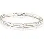 YOSI ALTMANN - Sterling Silver Greek Key Link Bracelet for Woman 7 inch Hand Made 0.925 YOSI ALTMANN - Sterling Silver Greek Key Link Bracelet for Woman 7 inch Hand Made 0.925
