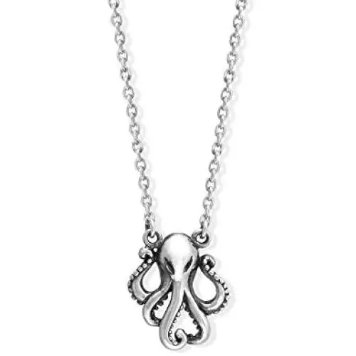 Boma Jewelry Sterling Silver Octopus Necklace, 16 Inches Boma Jewelry Sterling Silver Octopus Necklace, 16 Inches