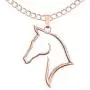 Happy Kisses Horse Necklace – Horse Gift for Horseback Riders – Cute Outline Pendant for Women & Girls - Sweet Message Card Happy Kisses Horse Necklace – Horse Gift for Horseback Riders – Cute Outline Pendant for Women & Girls - Sweet Message Card
