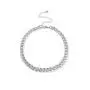 Cathercing Women Chain Choker Necklace Big Link Necklace for Women Trendy Jewelry Necklaces Chains Punk (silver)