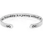 jolliz Friendship Bracelets for Women, Inspirational Gift for Mom, Silver Bangle Mantra Cuff for Women, Encouragement Jewelry for Her jolliz Friendship Bracelets for Women, Inspirational Gift for Mom, Silver Bangle Mantra Cuff for Women, Encouragement Jewelry for Her