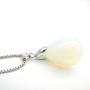 Floating Natural Opal Mermaid Necklace Mermaids Tears Sea Sand Waterdrop Pendant Necklace Jewelry