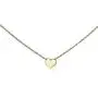 Hoops & Loops Sterling Silver Polished Heart Tiny Choker Necklace Hoops & Loops Sterling Silver Polished Heart Tiny Choker Necklace