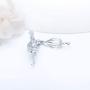LGSY Bull Cage Pendants for Pearl Jewelry Making Sterling Silver, Design Pearl Cage Pendants for Adorable Gift