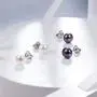 INBLUE 925 Sterling Silver Freshwater Pearl Earrings for Women Girls Cultured Stud White Purple Pearl Earrings Sets Bridesmaid Gifts Best Friend Lovers Jewelry INBLUE 925 Sterling Silver Freshwater Pearl Earrings for Women Girls Cultured Stud White Purple Pearl Earrings Sets Bridesmaid Gifts Best Friend Lovers Jewelry