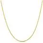 MIA SARINE Sterling Silver 24 Inch Adjustable Chain Necklaces for Women Made in Italy