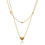 MELLIFO 9PCS Butterfly Choker Necklace Gold Silver Layered Chain Dainty Choker Pendant Necklaces for Women Girls