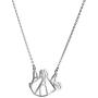 La Menagerie Sloth Silver Origami Jewelry - Silver Geometric Chain Necklace – 925 Sterling Plated Silver Necklace for Women & Girls – Stylish Sloth Pendant Necklace