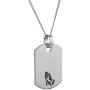 Serenity Prayer Necklace for Women- God Grant Me The Serenity Mantra Daily Reminder Pendant Necklace, Serenity Jewelry, Inspirational Necklace & Gifts
