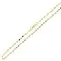 14K Solid Gold 2.0MM Diamond Cut Mirror Chain Necklace -Choose Your Color - Unisex Sizes 16''-30'' 14K Solid Gold 2.0MM Diamond Cut Mirror Chain Necklace -Choose Your Color - Unisex Sizes 16''-30''