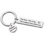 AKTAP Coworker Retirement Gift Going Away Keychain The One The Only The Legend Has Retired Retiring Gag Gift