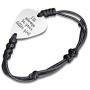 MUEEU Guitar Pick Bracelet Hand Stamped Silver Aluminum Jewelry Personalized Bracelets