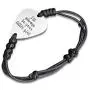 MUEEU Guitar Pick Bracelet Hand Stamped Silver Aluminum Jewelry Personalized Bracelets