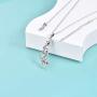 ONEFINITY Sterling Sliver Cat/Horse/Wolf/Dog Necklace Irish Celtic Knot Cat/Horse/Wolf Necklace Viking Jewelry Gifts for Women Men Her