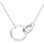 FANCIME Sterling Silver Infinity Interlocking Circles Pendant Necklace Small Mother Daughter Necklace Dainty Fine Jewelry for Mom Women Teen Girls,16+ 2'' Extender FANCIME Sterling Silver Infinity Interlocking Circles Pendant Necklace Small Mother Daughter Necklace Dainty Fine Jewelry for Mom Women Teen Girls,16+ 2'' Extender