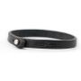 Genuine Italian Leather Bracelet with Swarovski Crystal Closure | Multiple Colors Available | Handcrafted in Italy (Te Color)