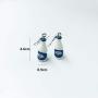 YONYou 2 pairs Funny Cartoon Milk Bottle Drop Earring,Creative Wine Bottle Resin Personality Dangle Earring Party Jewelry