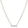 PAVOI 14K Gold Plated Bar and Delta Pendant | Layered Necklaces | Gold Necklaces for Women | 18'' Length with a 2'' Extension