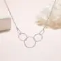 50th Birthday Gifts for Women - Sterling Silver Infinity 5 Circle 5 Decades Necklace, Mom Gifts, Mothers Day Jewelry Birthday Gift 50th Birthday Gifts for Women - Sterling Silver Infinity 5 Circle 5 Decades Necklace, Mom Gifts, Mothers Day Jewelry Birthday Gift