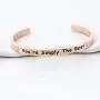 CENWA Youre Simply The Best Bracelet Funny Gift CENWA Youre Simply The Best Bracelet Funny Gift