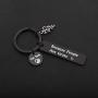 MAOFAED Vet Techs Gift Funny Veterinary Technician Gift Because People are Gross Veterinarian Keychain Vet Student Gift Veterinarian Graduation Gift