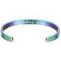 Bracelets for Women, Keep Going Bracelet Bangle, Inspirational Bracelets Personalized Gifts for Women, Cuff Bracelet Friend Gift Jewelry