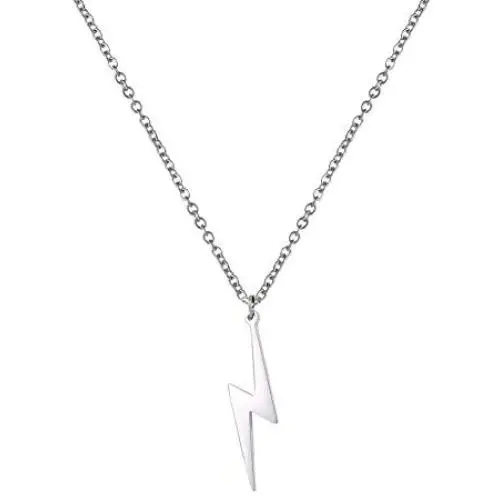 Amaxer Minimalist Hip Pop Razer Blade Flash Geometry Pendant Necklace Simple Punk Rock Unisex Jewelry Amaxer Minimalist Hip Pop Razer Blade Flash Geometry Pendant Necklace Simple Punk Rock Unisex Jewelry