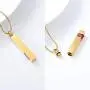 Gold Cremation Jewelry for Ashes Necklace Stainless Steel Crystal Bar Charm Urn Pendants Ashes Cube Memorial Keepsake Jewelry