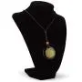 Black Obsidian Stone Necklace | Luxar | Spiritual Pendant | Flower of Life | Fabric Cord | 1.57 Inch Diameter Pendant and Presentation Box Black Obsidian Stone Necklace | Luxar | Spiritual Pendant | Flower of Life | Fabric Cord | 1.57 Inch Diameter Pendant and Presentation Box