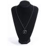 Winssi Black Mamba Pendant Necklace Basketball Star Memorial Souvenir Necklace Snake Necklace