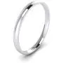 LANDA JEWEL Solid 10k White Rose Yellow Gold 2mm Light Court Shape Comfort Fit Polished Wedding Ring Plain Band LANDA JEWEL Solid 10k White Rose Yellow Gold 2mm Light Court Shape Comfort Fit Polished Wedding Ring Plain Band
