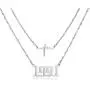 RWQIAN 1974-2009 Year Number Personalized Pendant Necklace Gold Plated Stainless Steel Chain Jewelry for Women & Teen Princess Girlfriend
