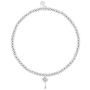 Katie Loxton a Little Reasons to Celebration Womens Stretch Adjustable Band Fashion Charm Bracelet