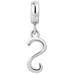 Jesse Ortega 925 Sterling Silver Initial A-Z 26 Letters Alphabet New Bead Charms fit Bracelet