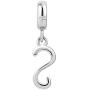 Jesse Ortega 925 Sterling Silver Initial A-Z 26 Letters Alphabet New Bead Charms fit Bracelet