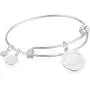 Alex and Ani Halos & Glories, Cheerleading Shiny Silver Bangle Bracelet Alex and Ani Halos & Glories, Cheerleading Shiny Silver Bangle Bracelet