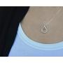EFYTAL Sister Gift from Sister, 925 Sterling Silver Interlocking Circles Necklace, Sister Birthday Gift, Big Sister Gifts Necklaces for Sisters Jewelry