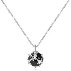 ZRU Dainty Necklace for Women, 18K Rose Gold/Gold/White Gold Plated Simple Pendant Necklace with Cubic Zirconia, Valentines Day Gift Birthday Gifts for Teen Girls Girlfriend Wife Her