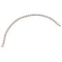 PAVOI 14K Gold Plated Cubic Zirconia Classic Tennis Bracelet | Gold Bracelets for Women | 4mm CZ, Size 6.5-7.5 Inch